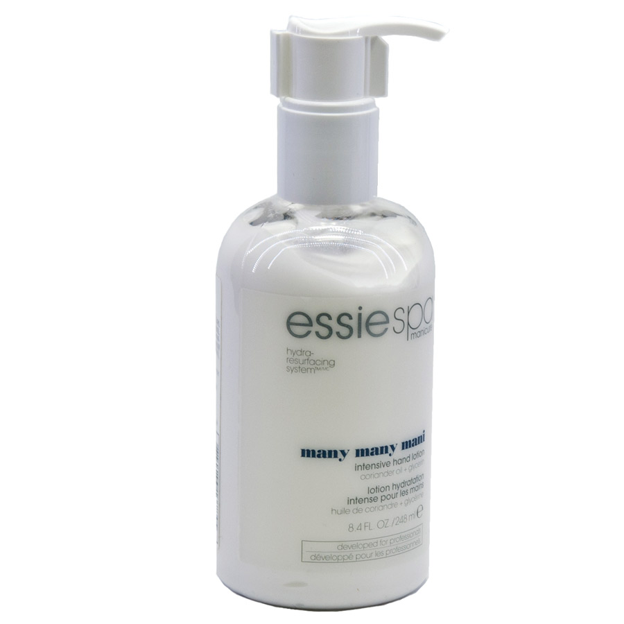 locion de manos essie spa many mani essie 248ml